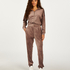 Pantalon de jogging Velours, Marron