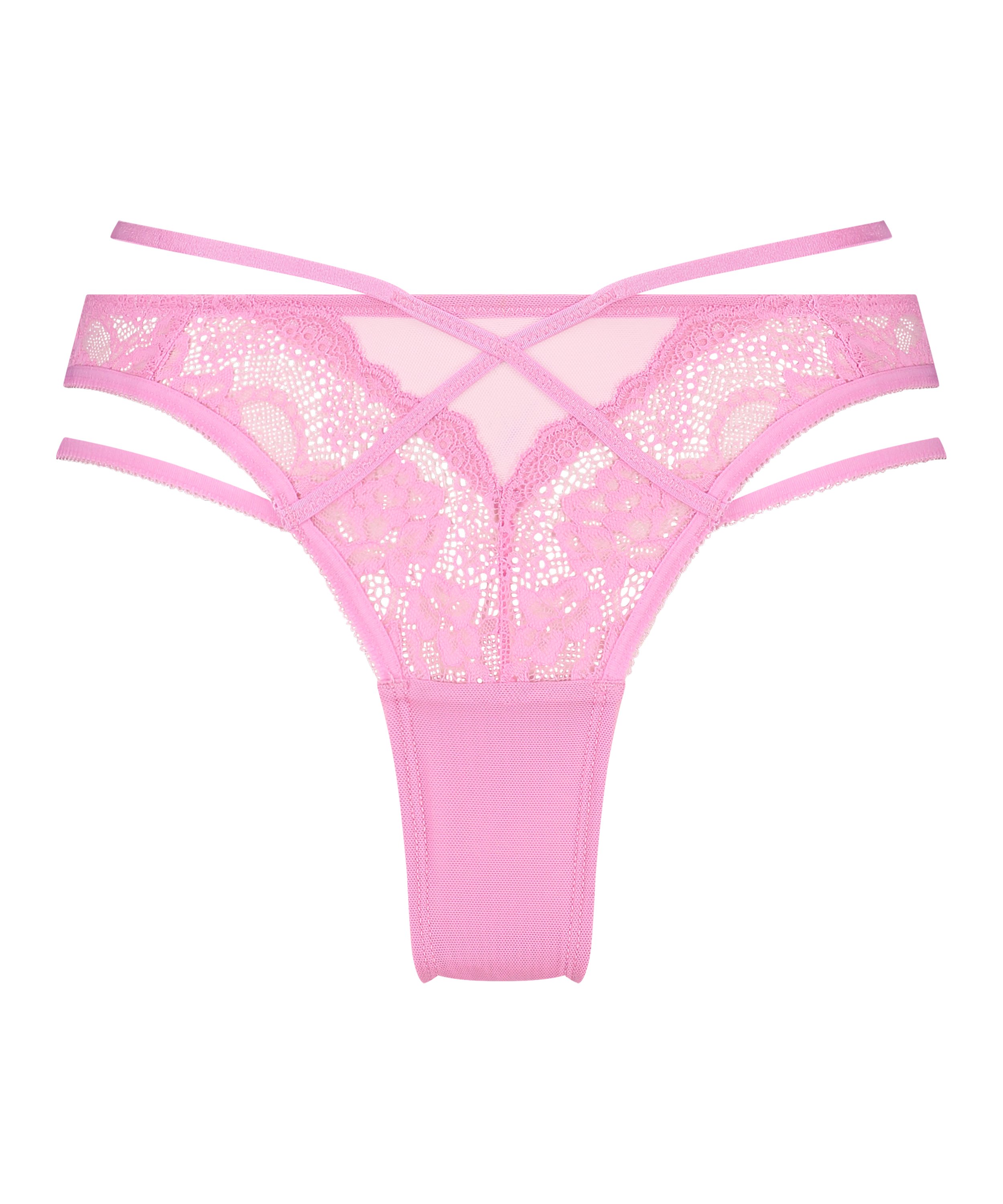 Slip brésilien Amala, Rose, main