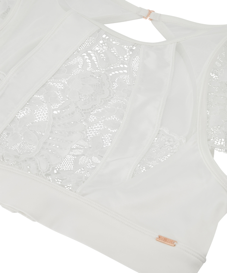Brassière Indigo, Blanc