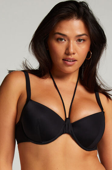 Hunkemöller Haut de maillot de bain rembourre a armatures Luxe Noir