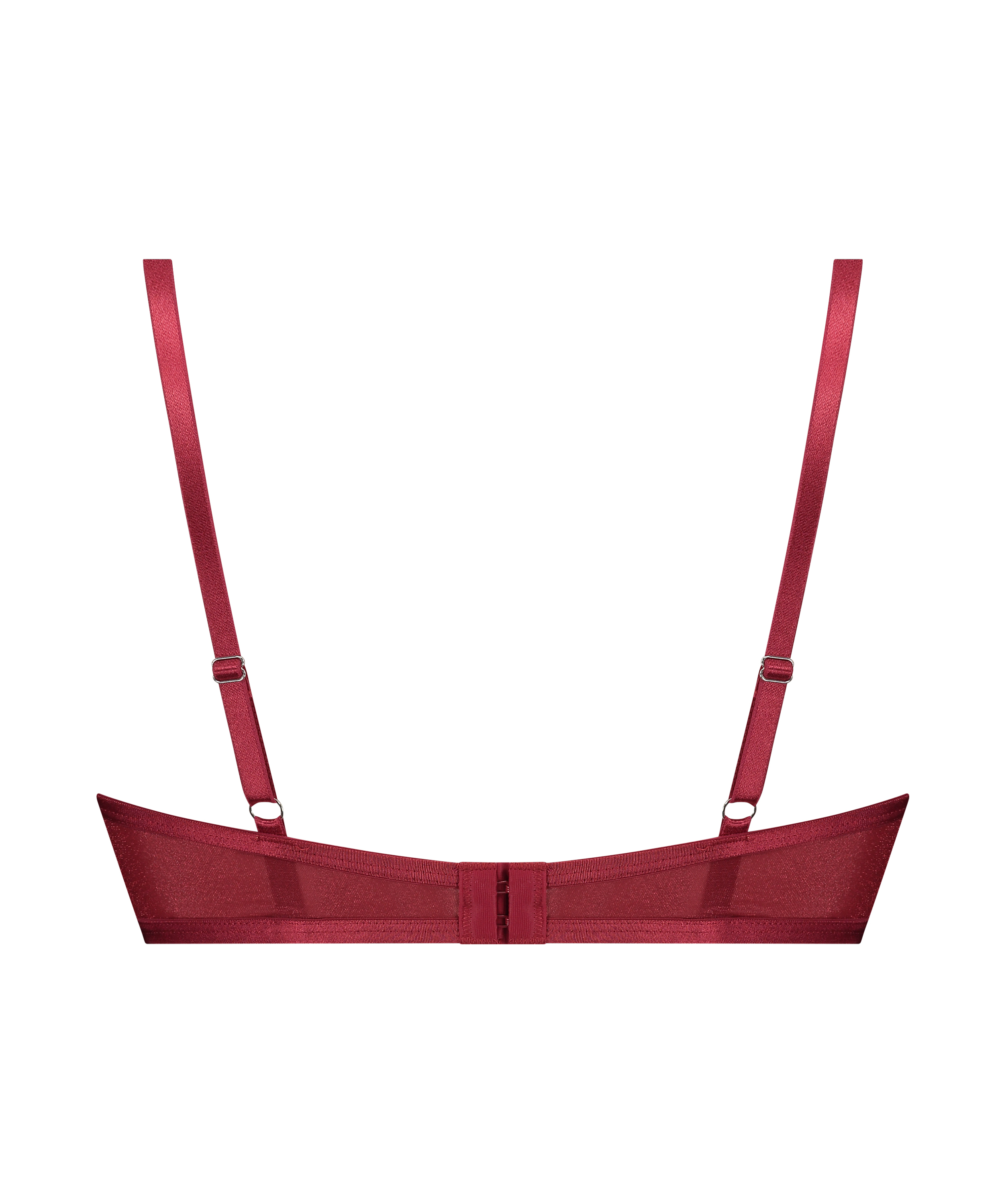 Soutien-gorge à armatures non-préformé Ivana, Rouge, main