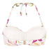 Haut de bikini à armatures rembourré Ayanna, Blanc