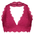 Brassière Halter Lace, Rose