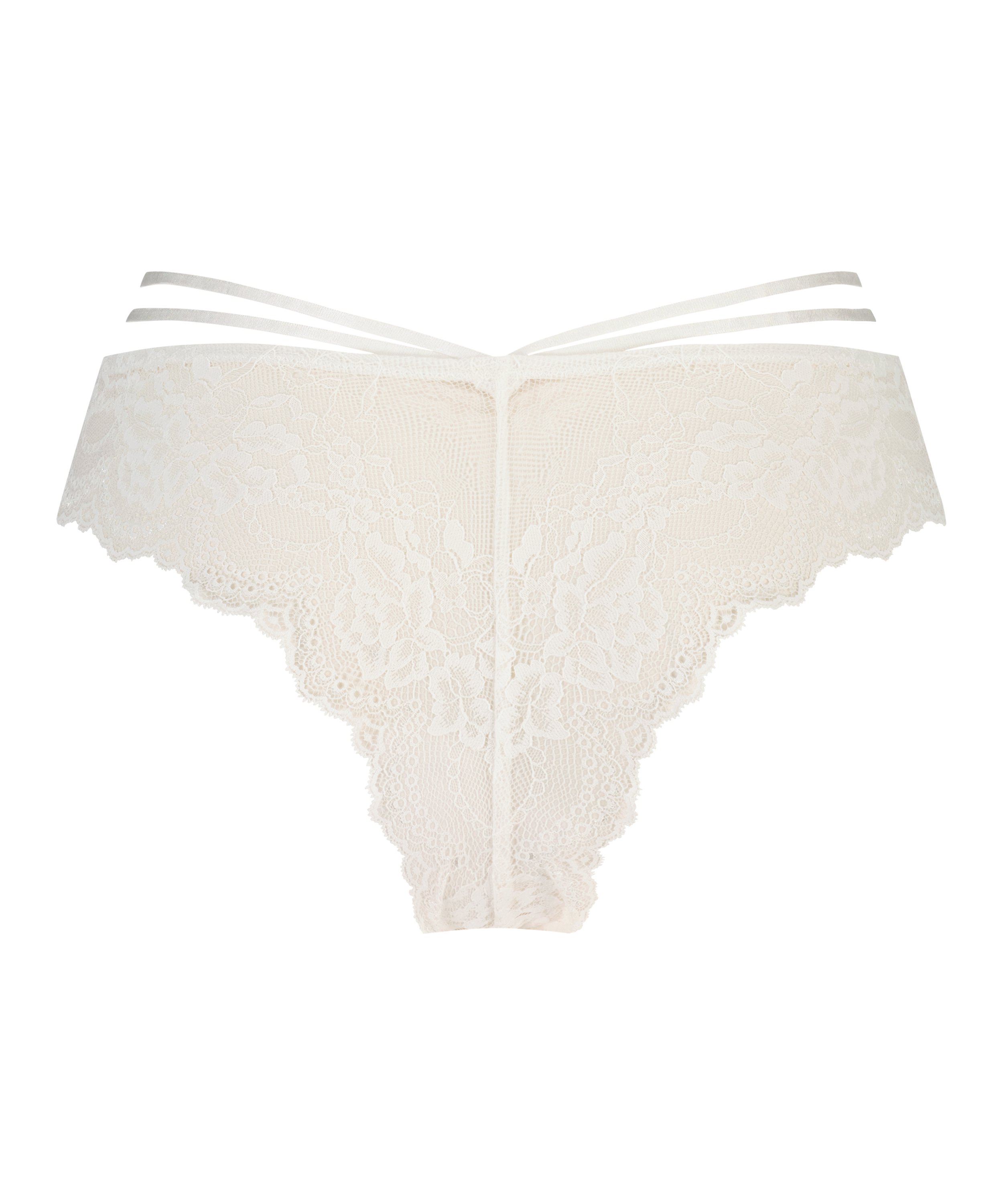 Slip brésilien Shay, Blanc, main