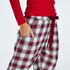 Pantalon de pyjama en sergé, Rouge