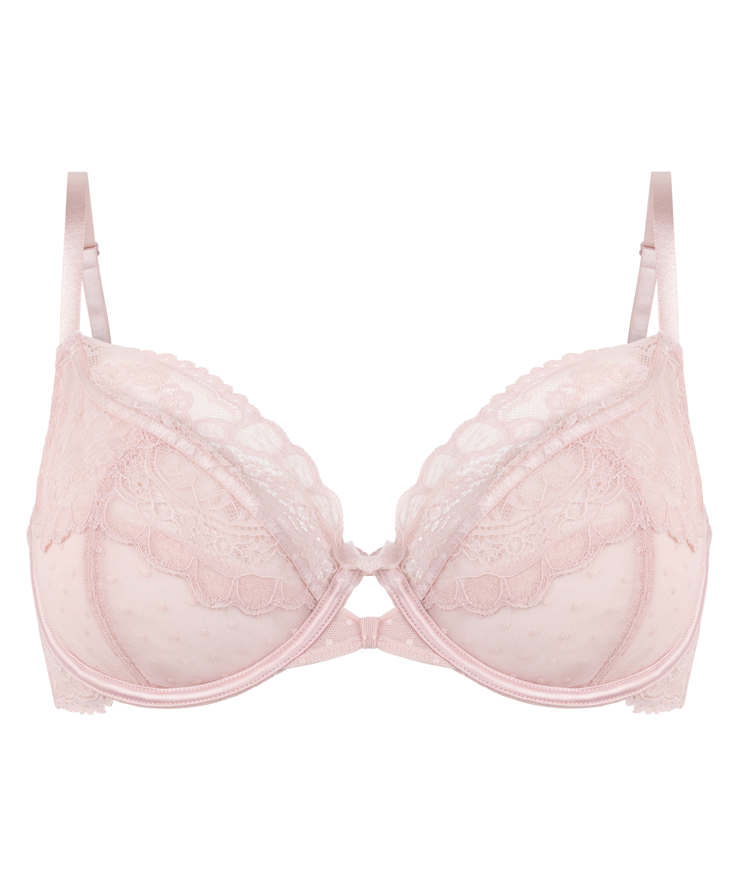 Soutien-gorge à armatures non-préformé Juliette, Rose, main