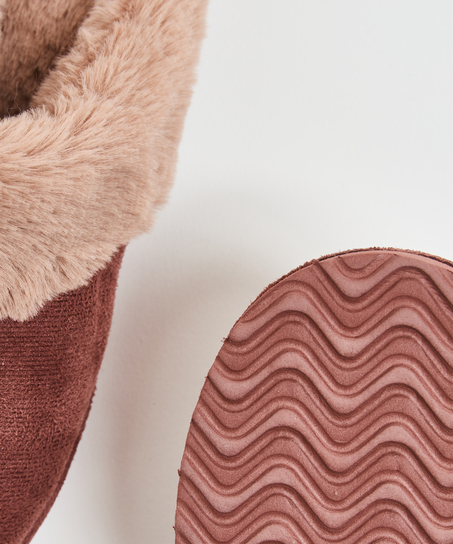 Pantoufles Reya, Rose