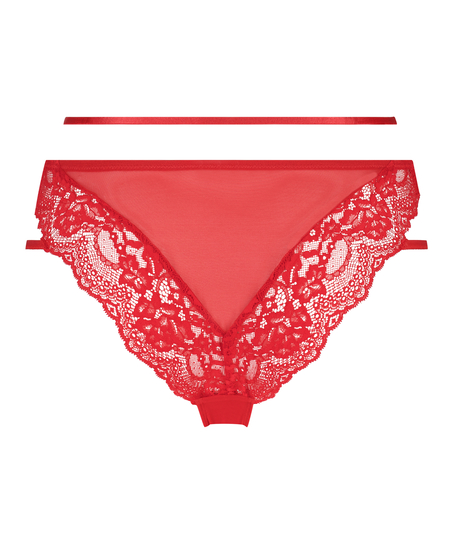 Slip brésilien Amala, Rouge