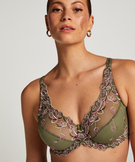 Soutien-gorge &agrave; armatures non-pr&eacute;form&eacute; Diva, Vert