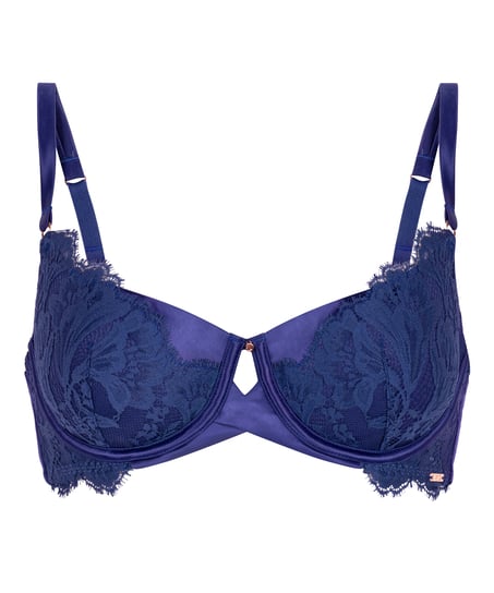 Soutien-gorge à armatures rembourré Grace, Bleu