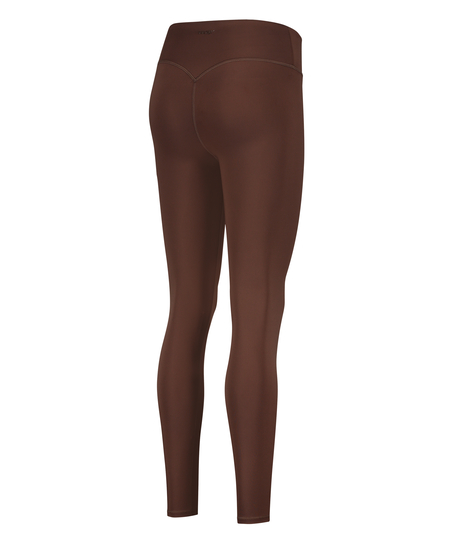 HKMX Legging croisé à taille haute, marron