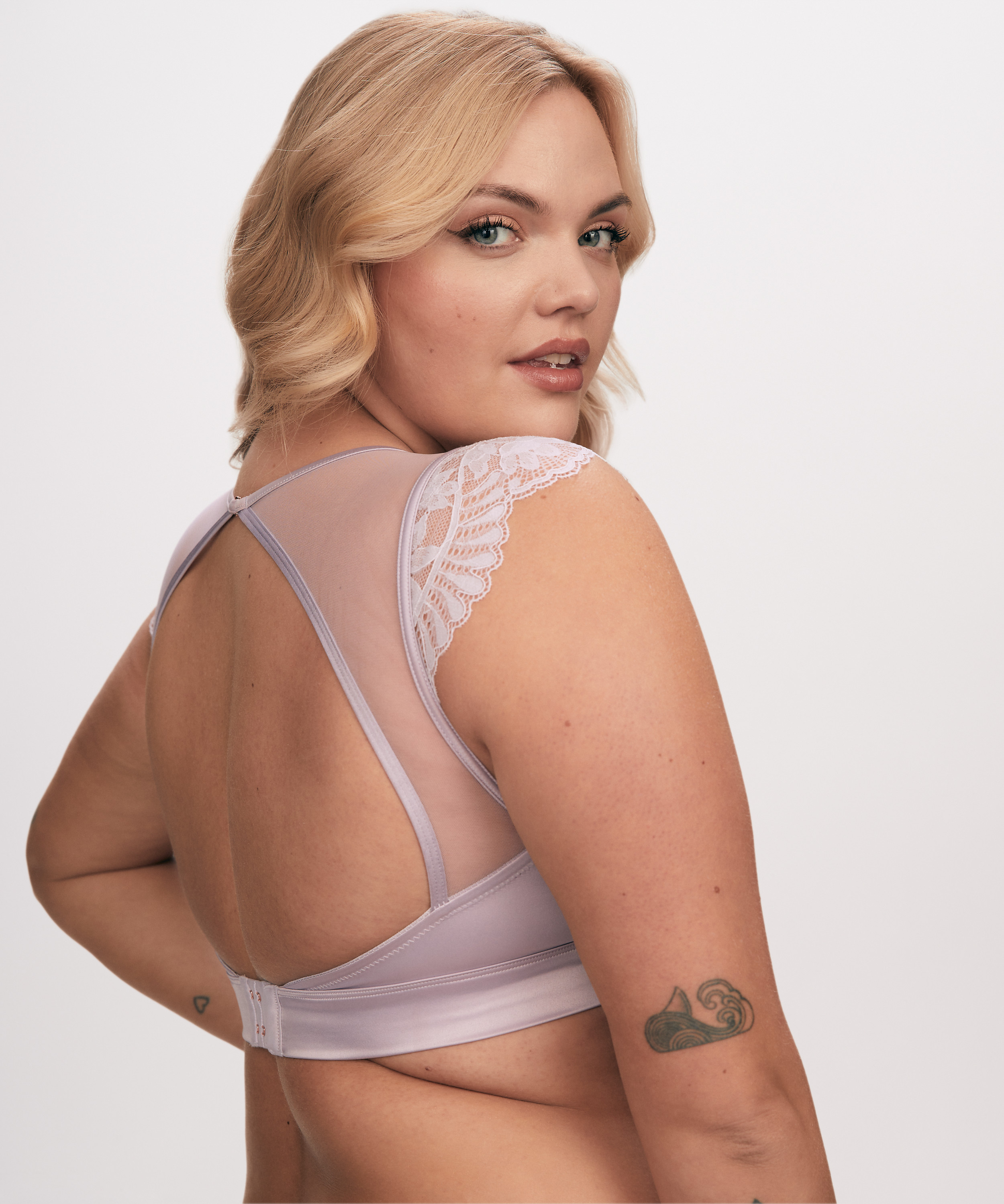 Brassière Indigo, Violet, main