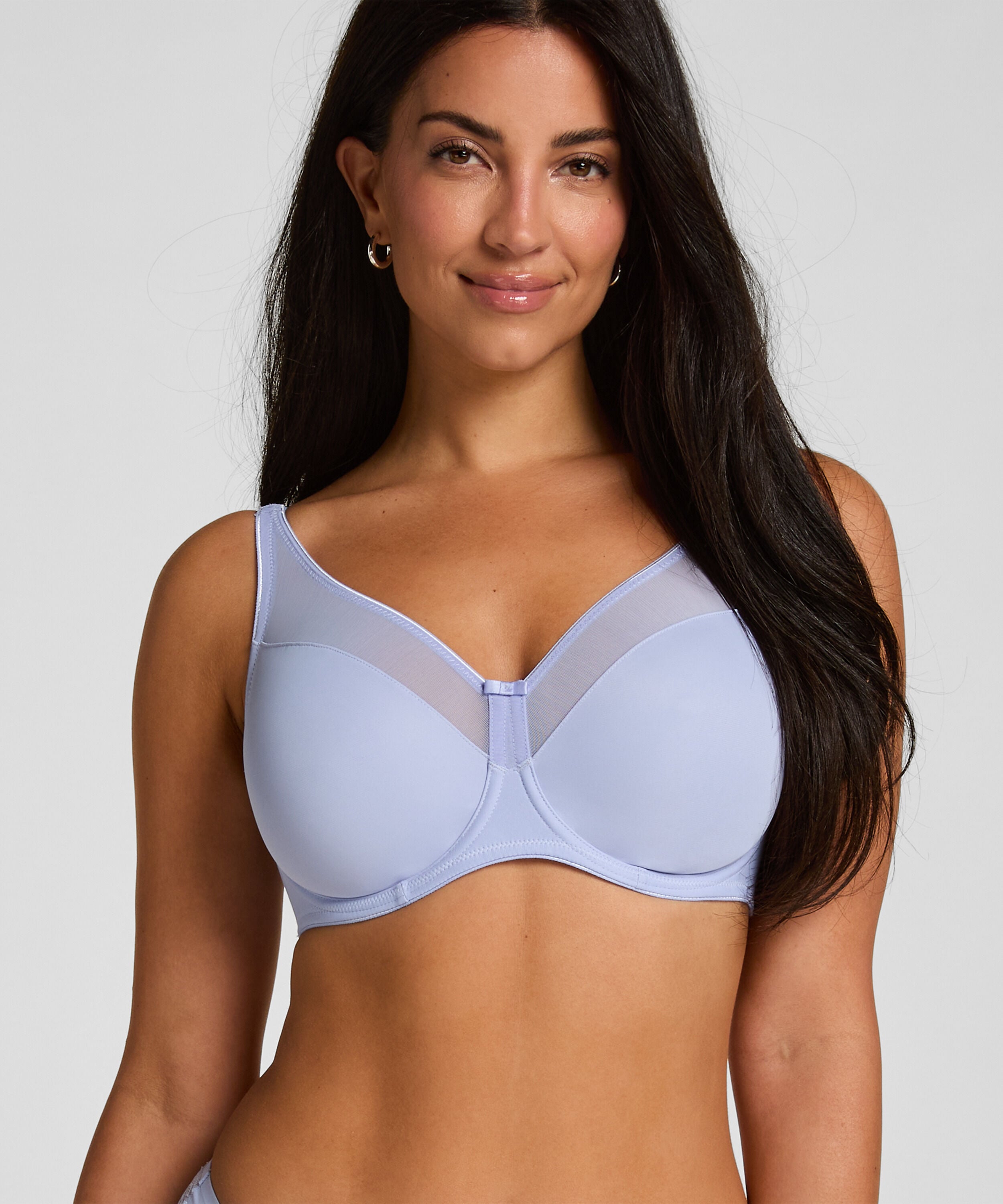 Soutien-gorge à armatures non-préformé minimiseur Nina, Violet Soutien-gorge à armatures non-préformé minimiseur Nina, Violet