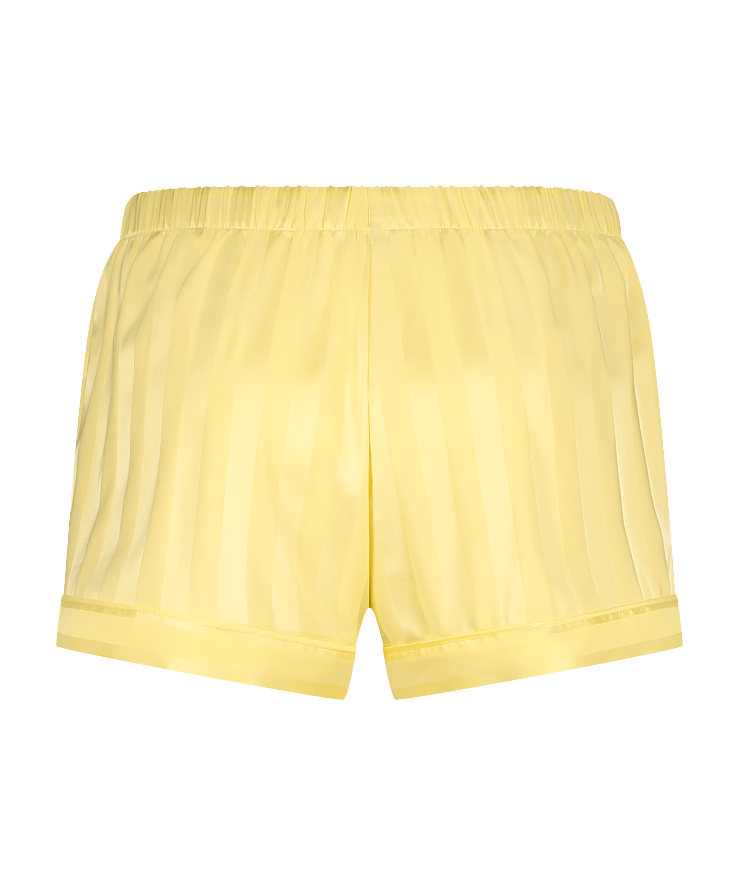 Short de pyjama Satin, Jaune, main