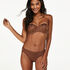 Soutien-gorge &agrave; armatures pr&eacute;form&eacute; sans bretelles Angie Nude, marron