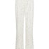 Pyjama Pant Loose Pointelle, Blanc