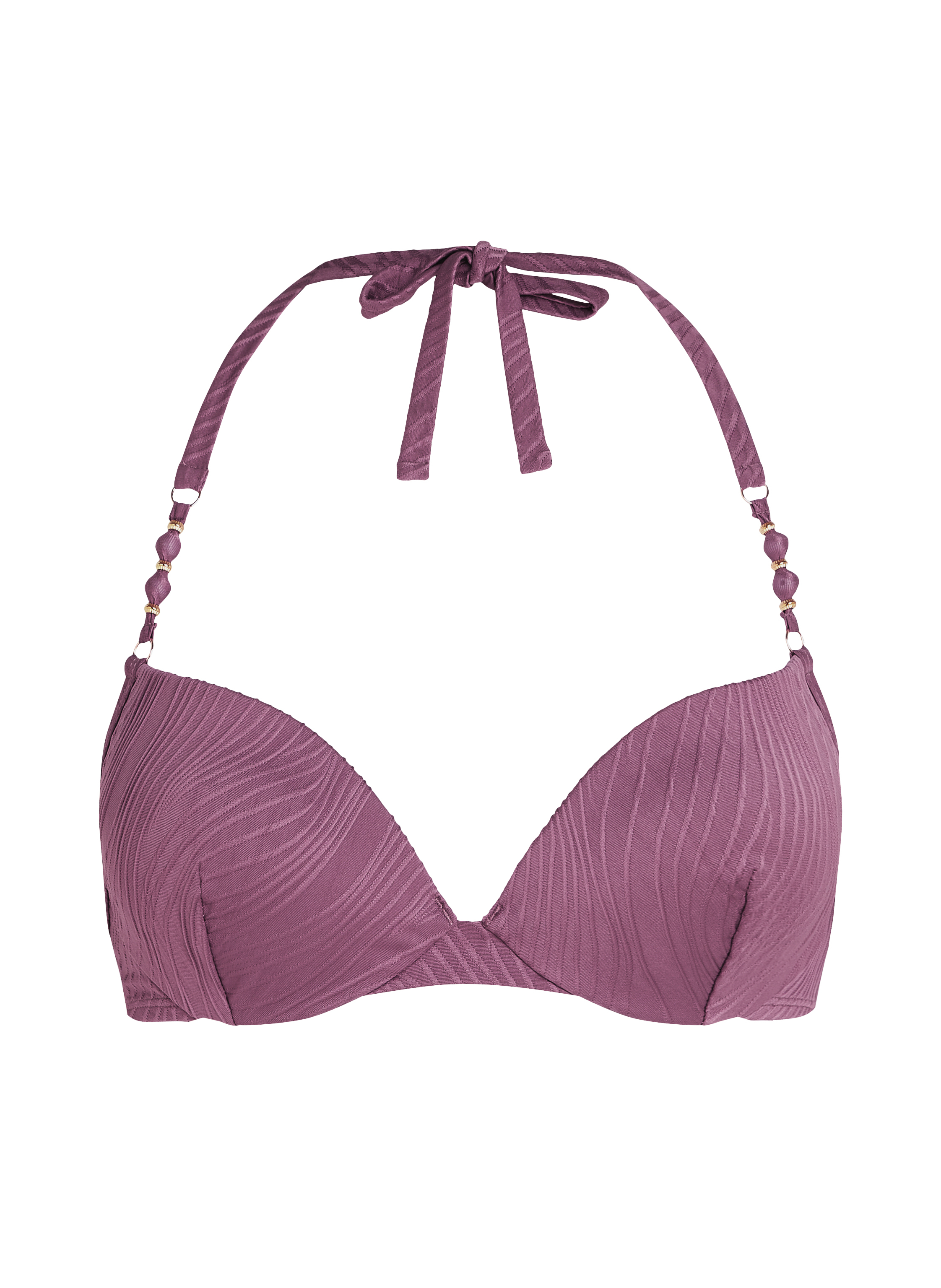 Haut de Bikini Cozumel, Violet, main