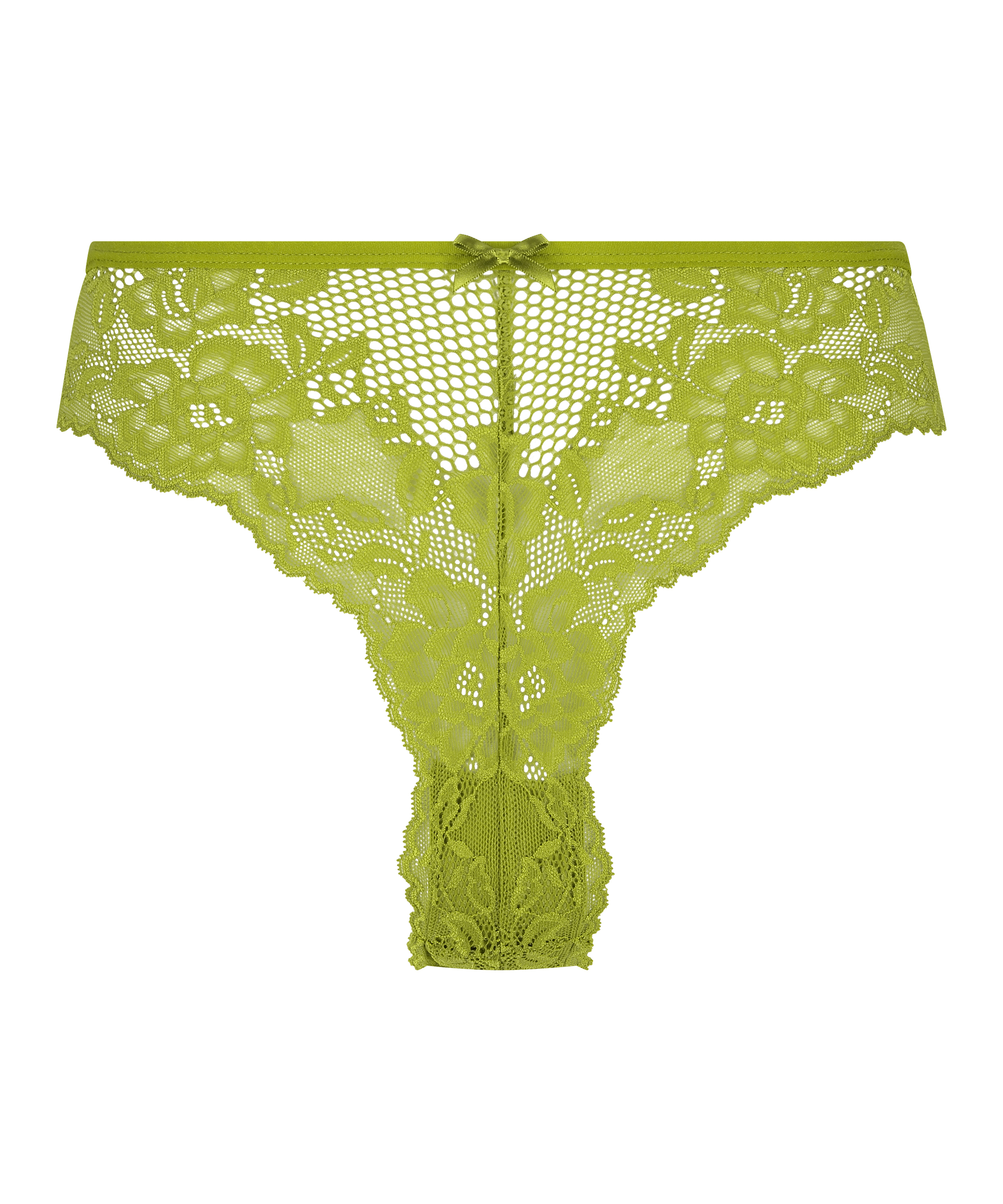 Slip brésilien Bianca, Vert, main