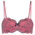 Soutien-gorge &agrave; armatures pr&eacute;form&eacute; sans bretelles Roberta, Rose