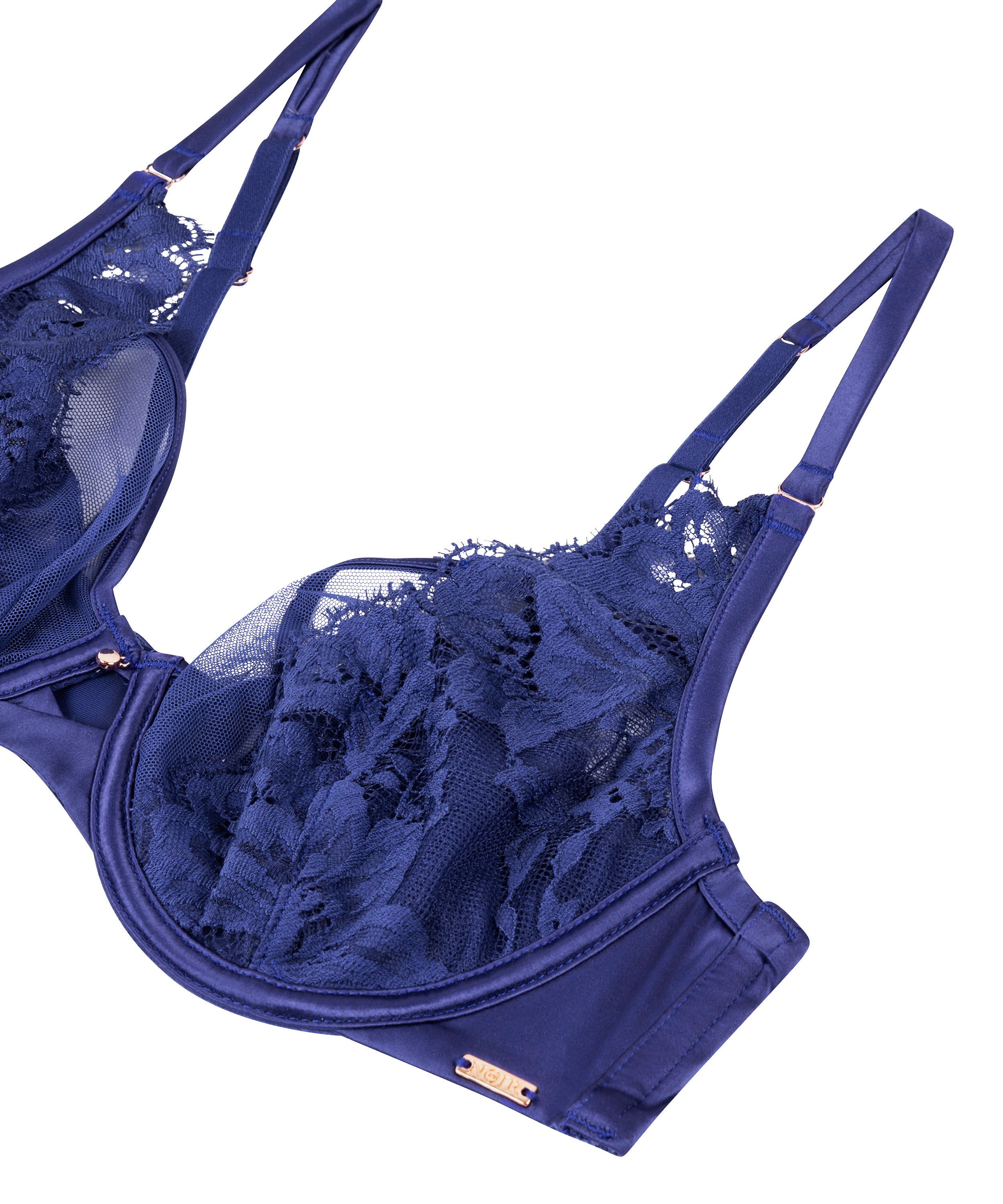 Soutien-gorge à armatures non-rembourré Grace, Bleu, main