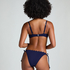 Haut de bikini à armatures à effet push-up préformé Scallop Taille A - E, Bleu