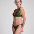 Bas de bikini string Luna, Vert
