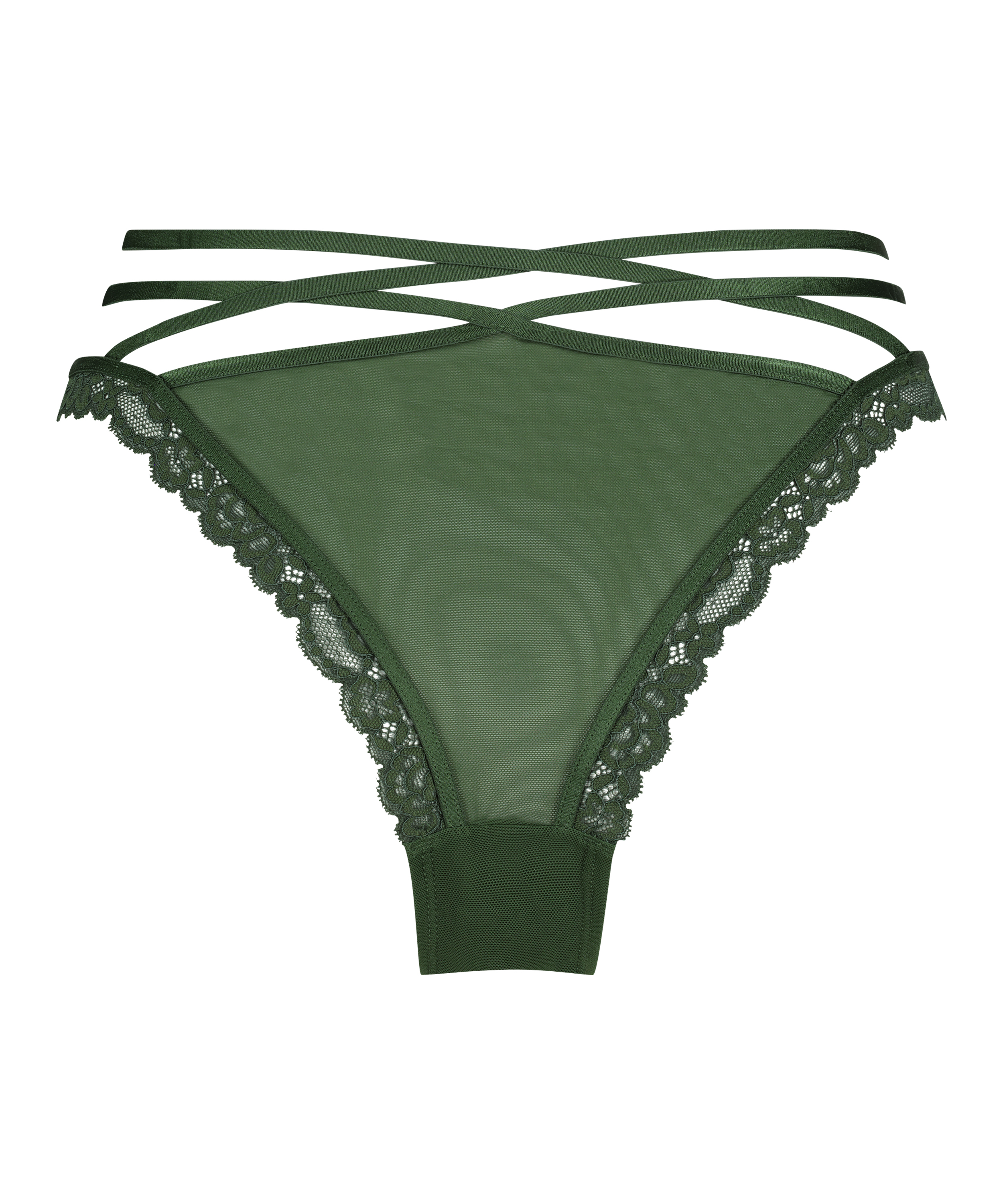 Slip br&eacute;silien Jojo, Vert, main