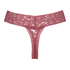 String en V taille extra basse, Rouge