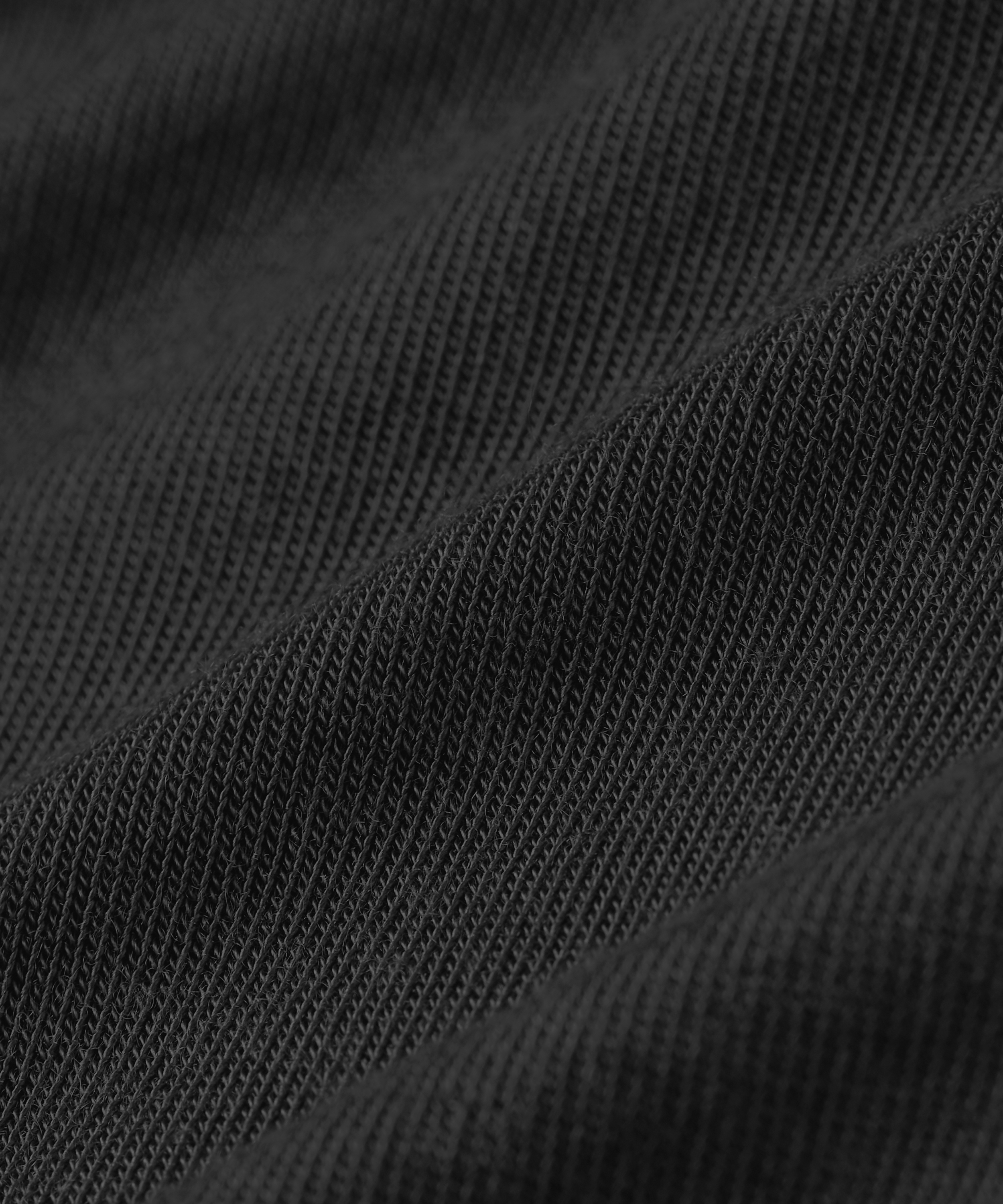 super soft Body haut avec cachemire, Noir, main