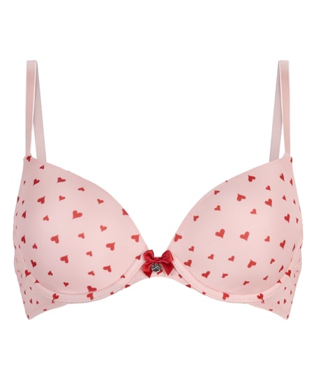 Soutien-gorge à armatures préformé Plunge, Rose