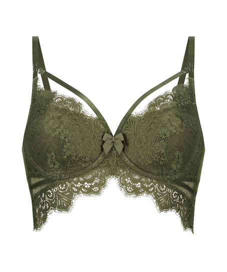 Soutien-gorge à armatures préformé longline Marilee, Vert