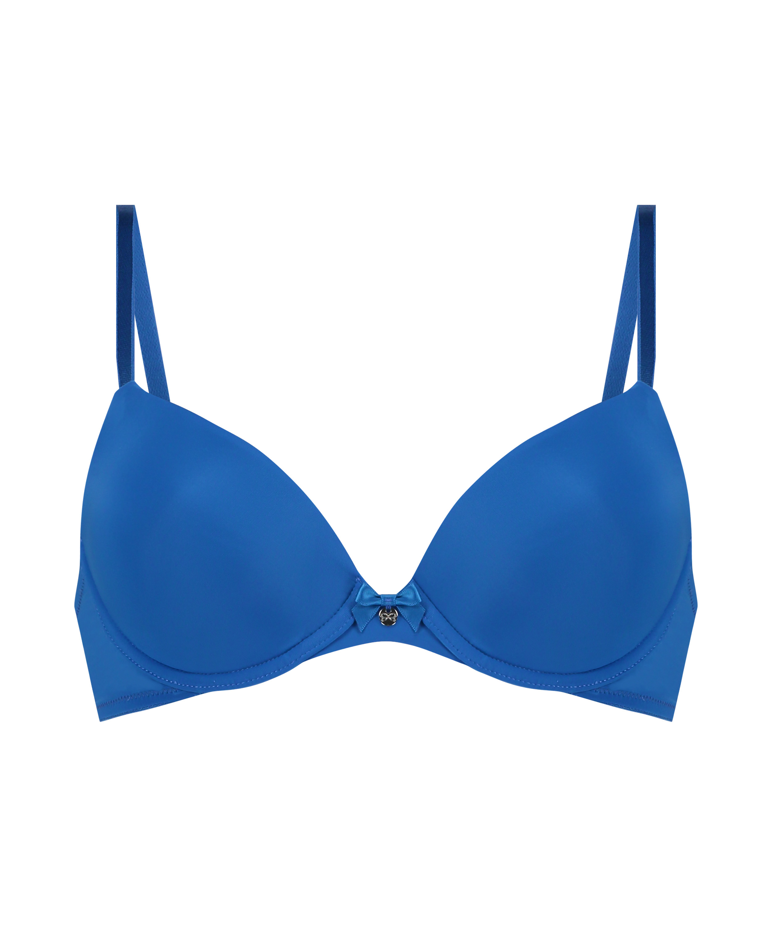 Soutien-gorge à armatures préformé Plunge, Bleu, main