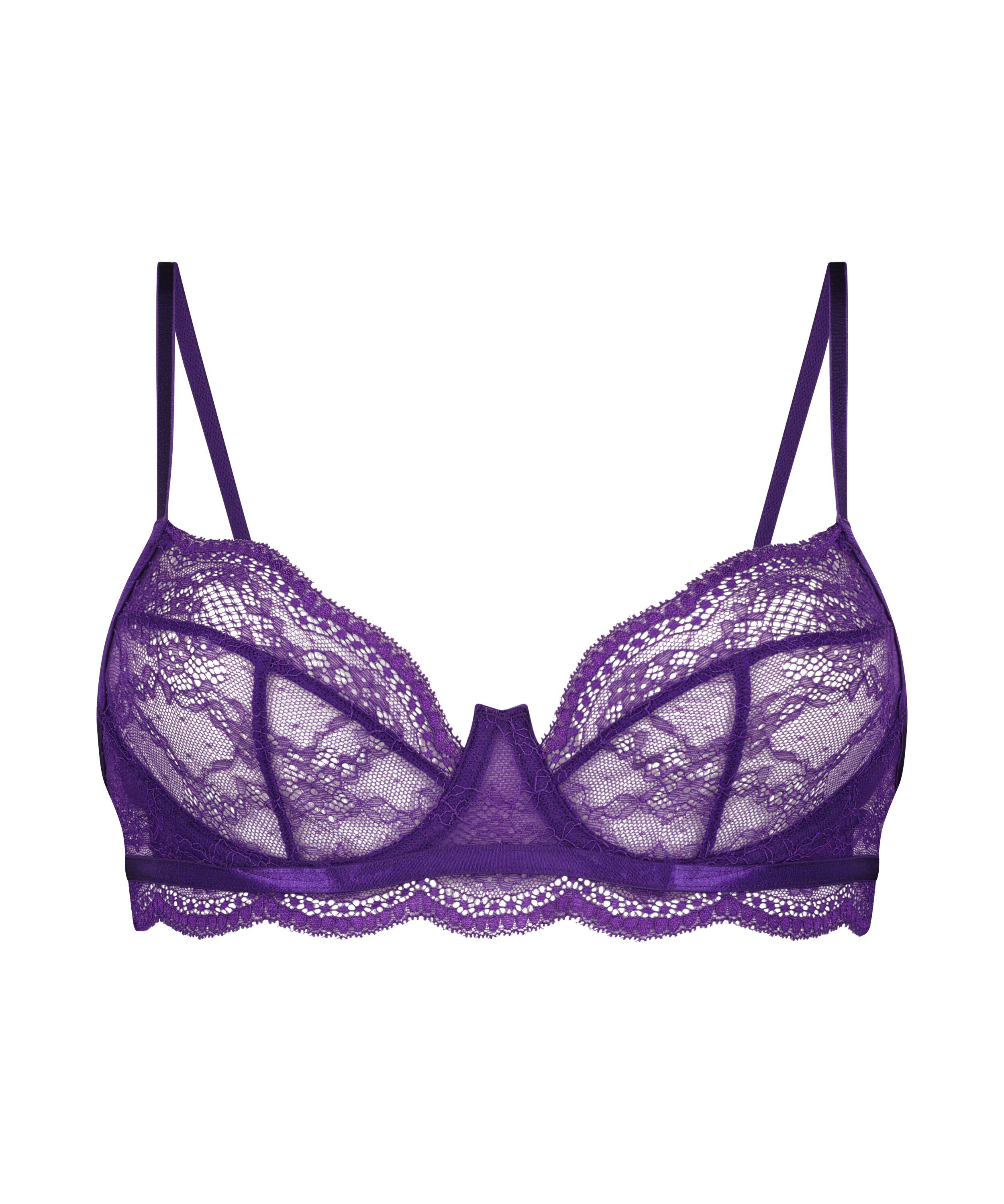Soutien-gorge non-rembourré à armatures préformé longline Jamie