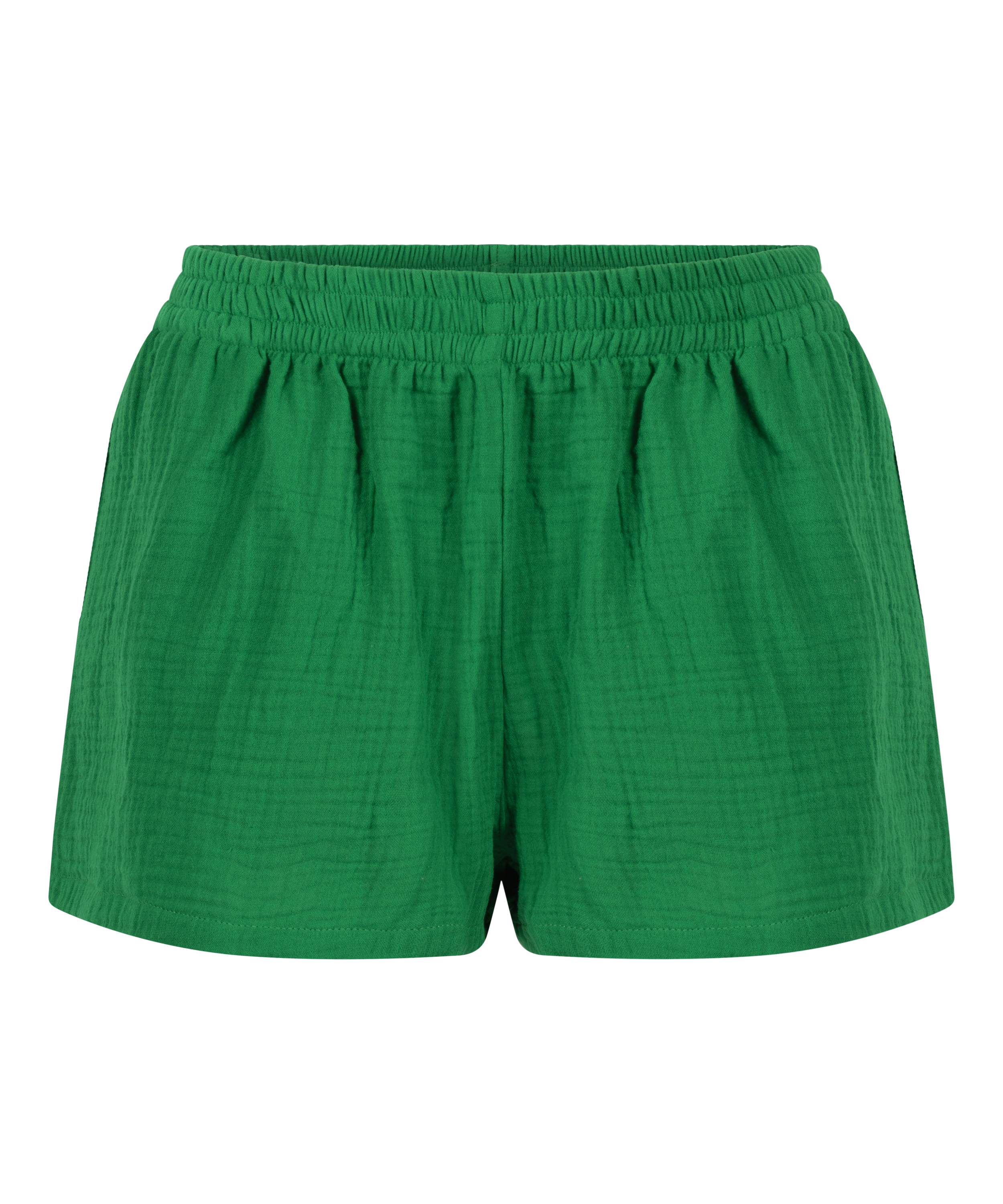 Short en mousseline, Vert, main