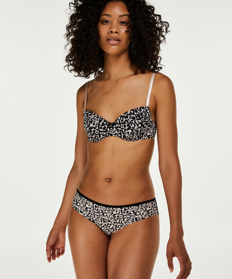 Soutien-gorge &agrave; armatures pr&eacute;form&eacute; Demi, Noir