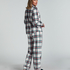 Ensemble pyjama Fleece, Blanc