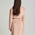 Peignoir Zip Fleece, Rose