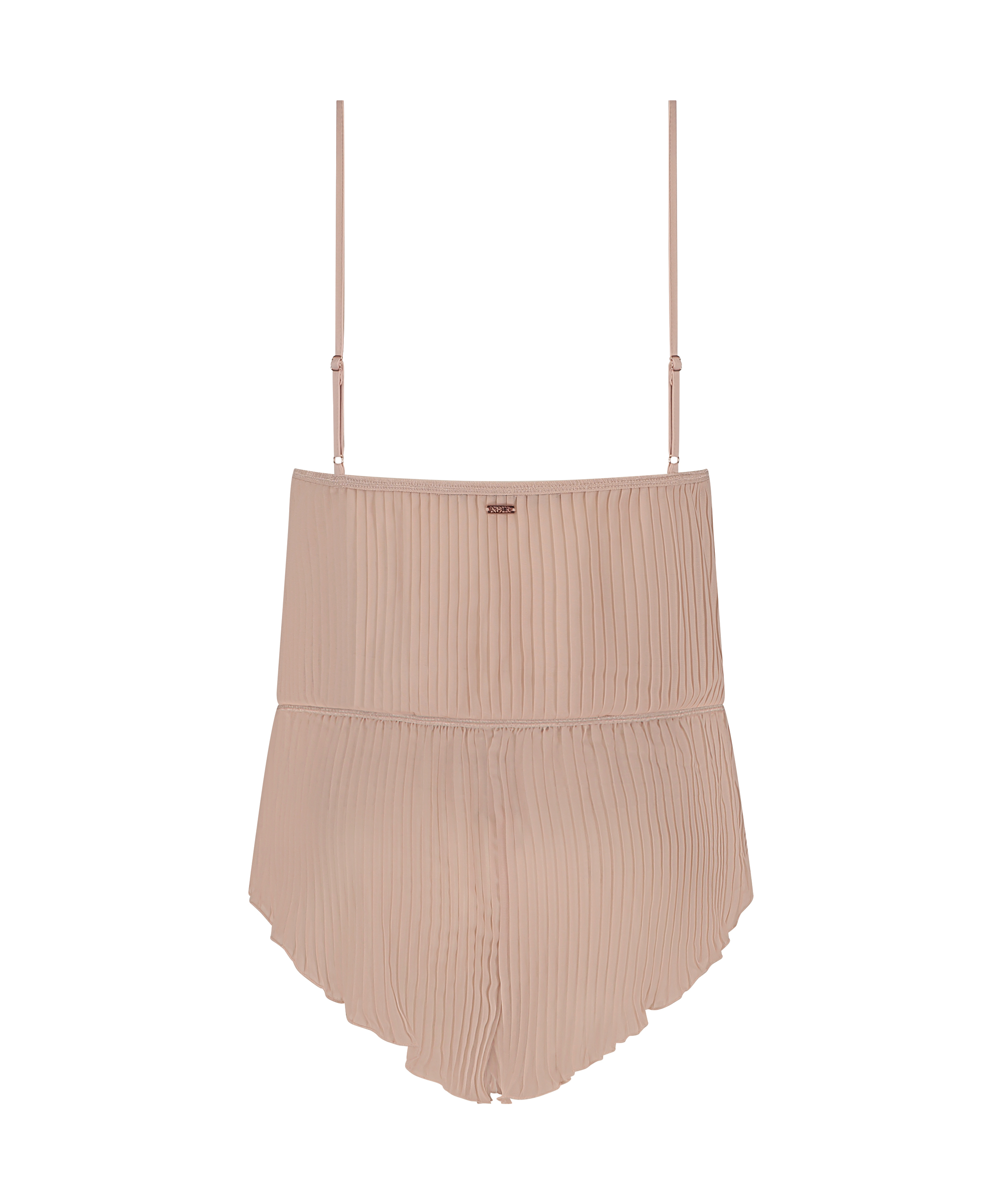 Ensemble Cami Mousseline Plissé, Rose, main
