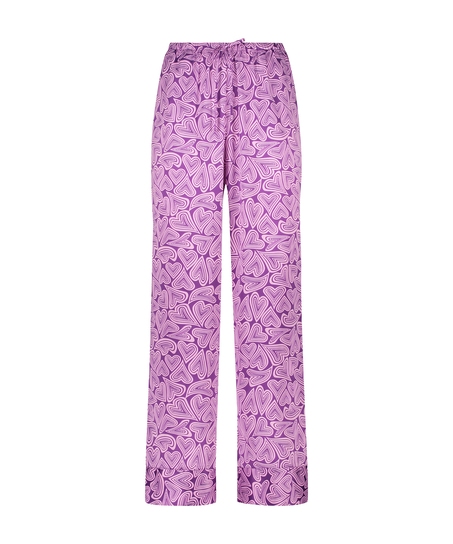 Pantalon Satin, Violet