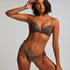 Haut de bikini push-up Cannes, Marron