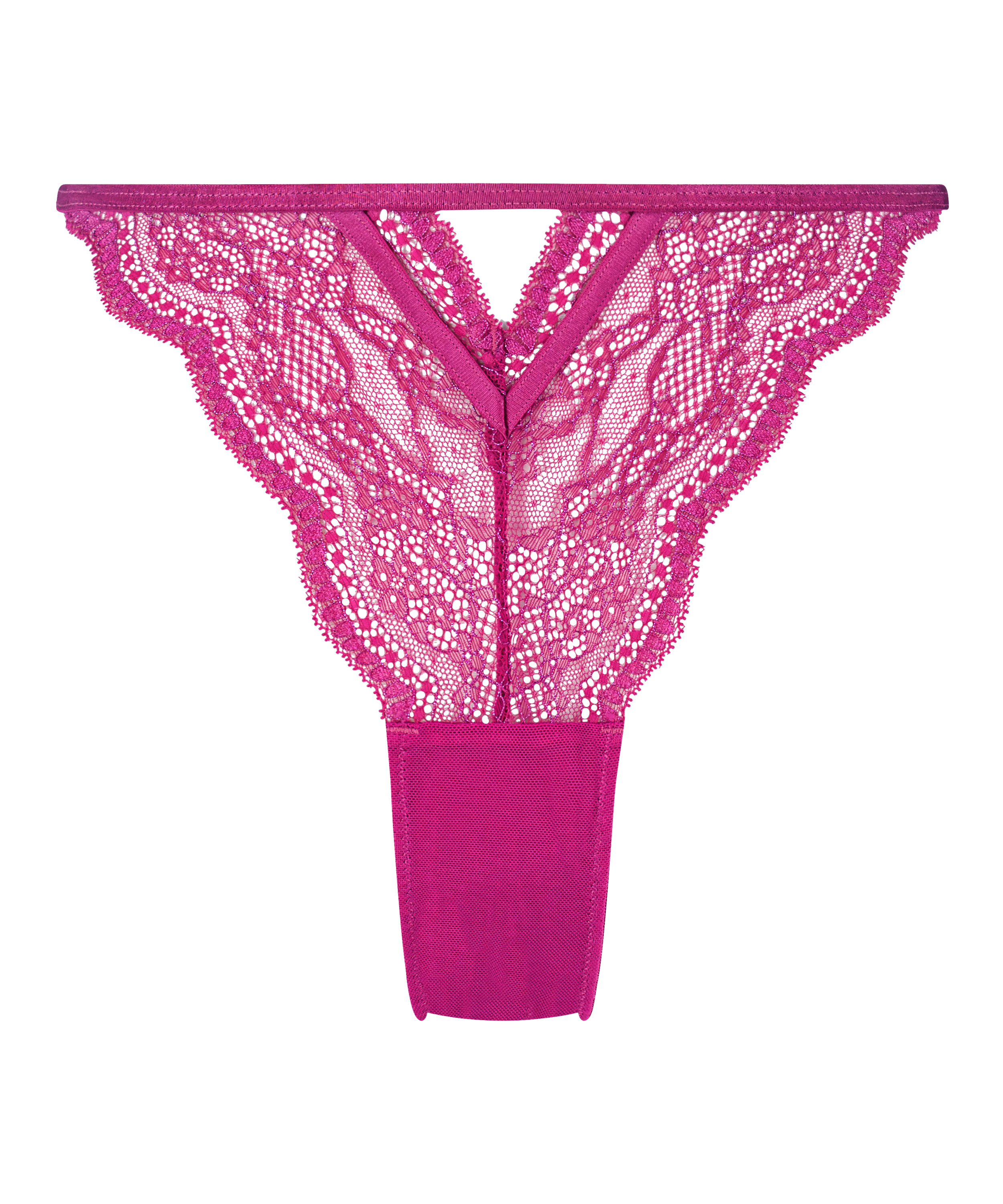 Slip brésilien Isabelle Sparkle, Rose, main