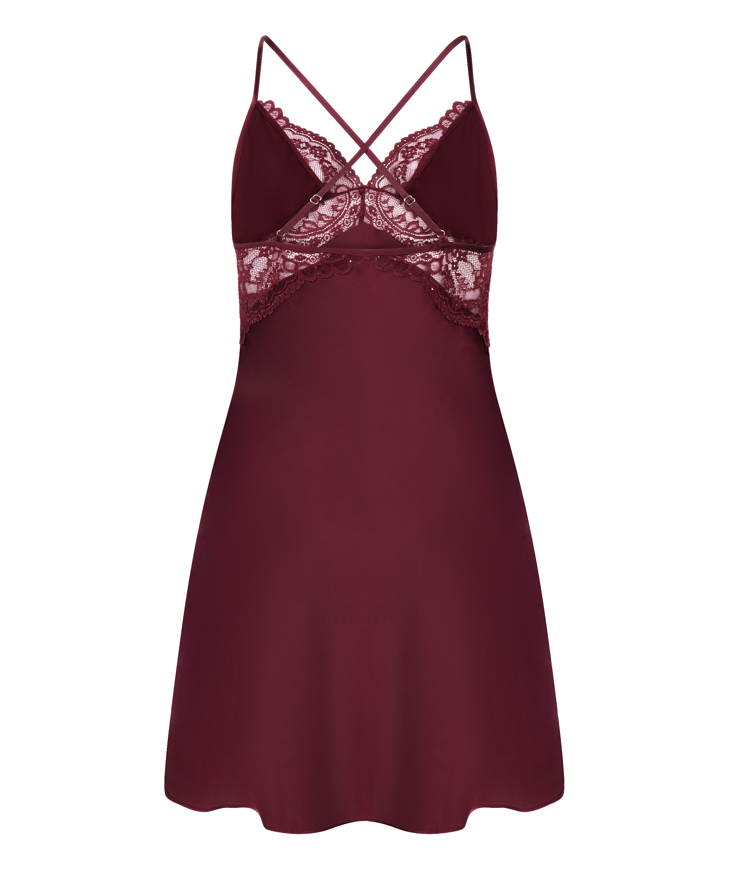 Robe fourreau Isadora, Rouge, main