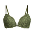 Soutien-gorge push-up à armatures rembourré Rose, Vert