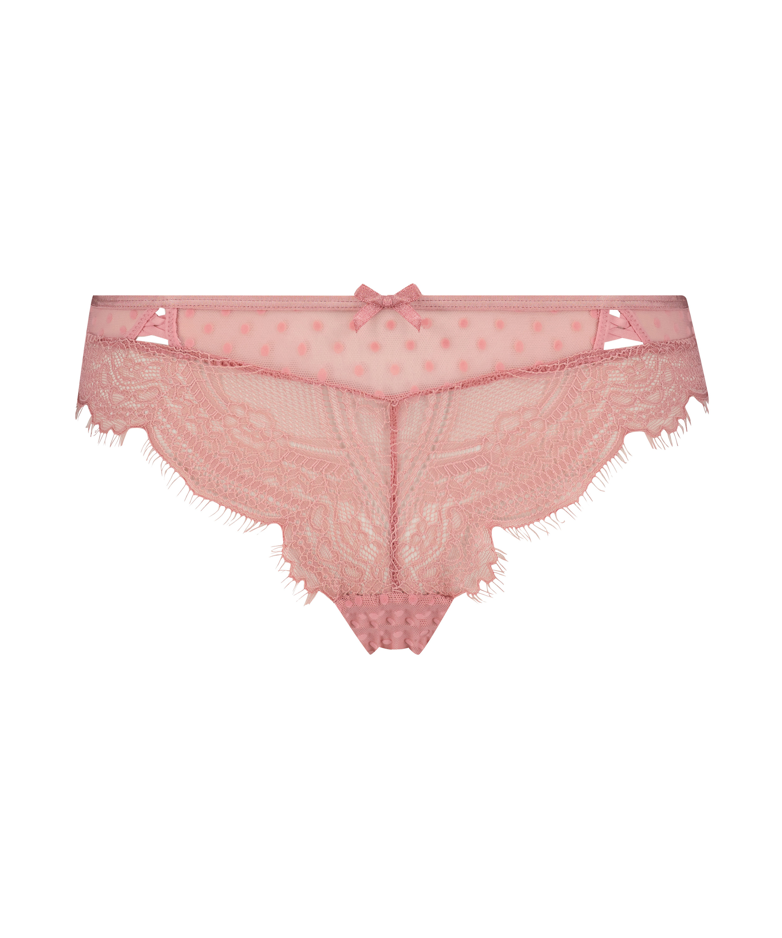Slip brésilien Aylin, Rose, main