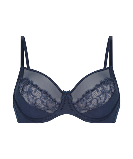 Soutien-gorge à armatures non-préformé Margot, Bleu