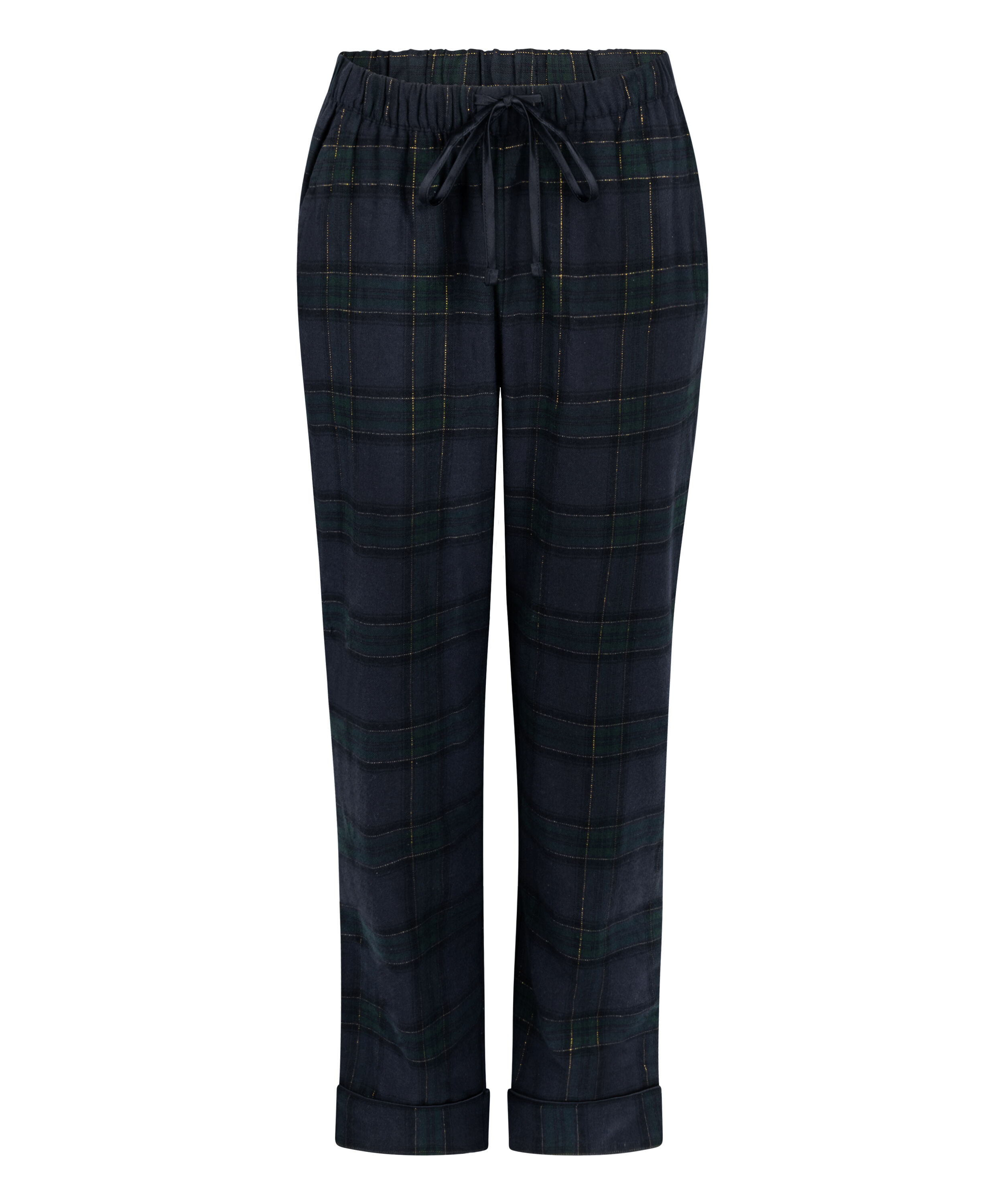 Pantalon de Pyjama Flanel, Bleu