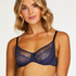 Soutien-gorge à armatures non-préformé Margot, Bleu