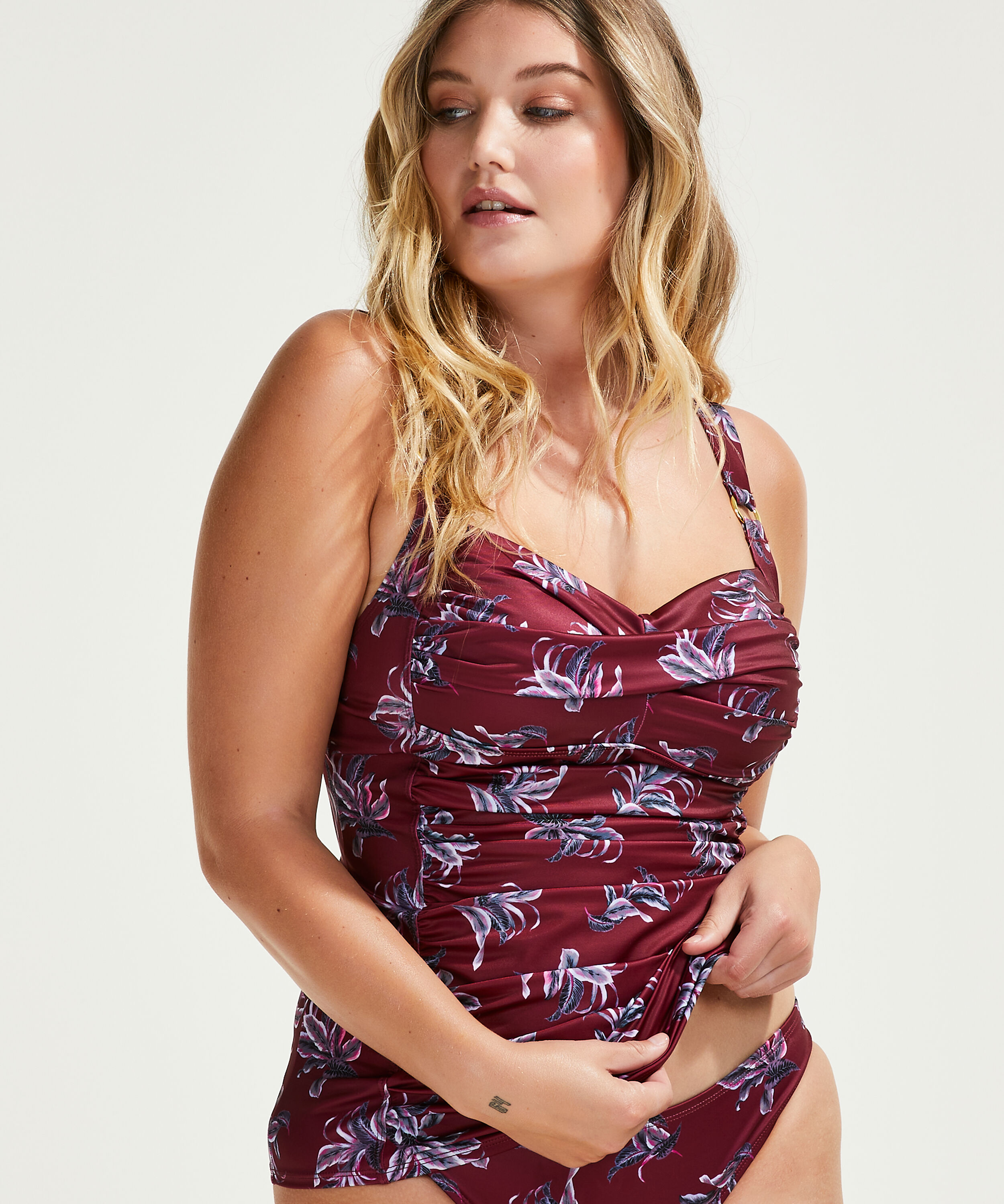 Tankini Tropic Glam, Rouge