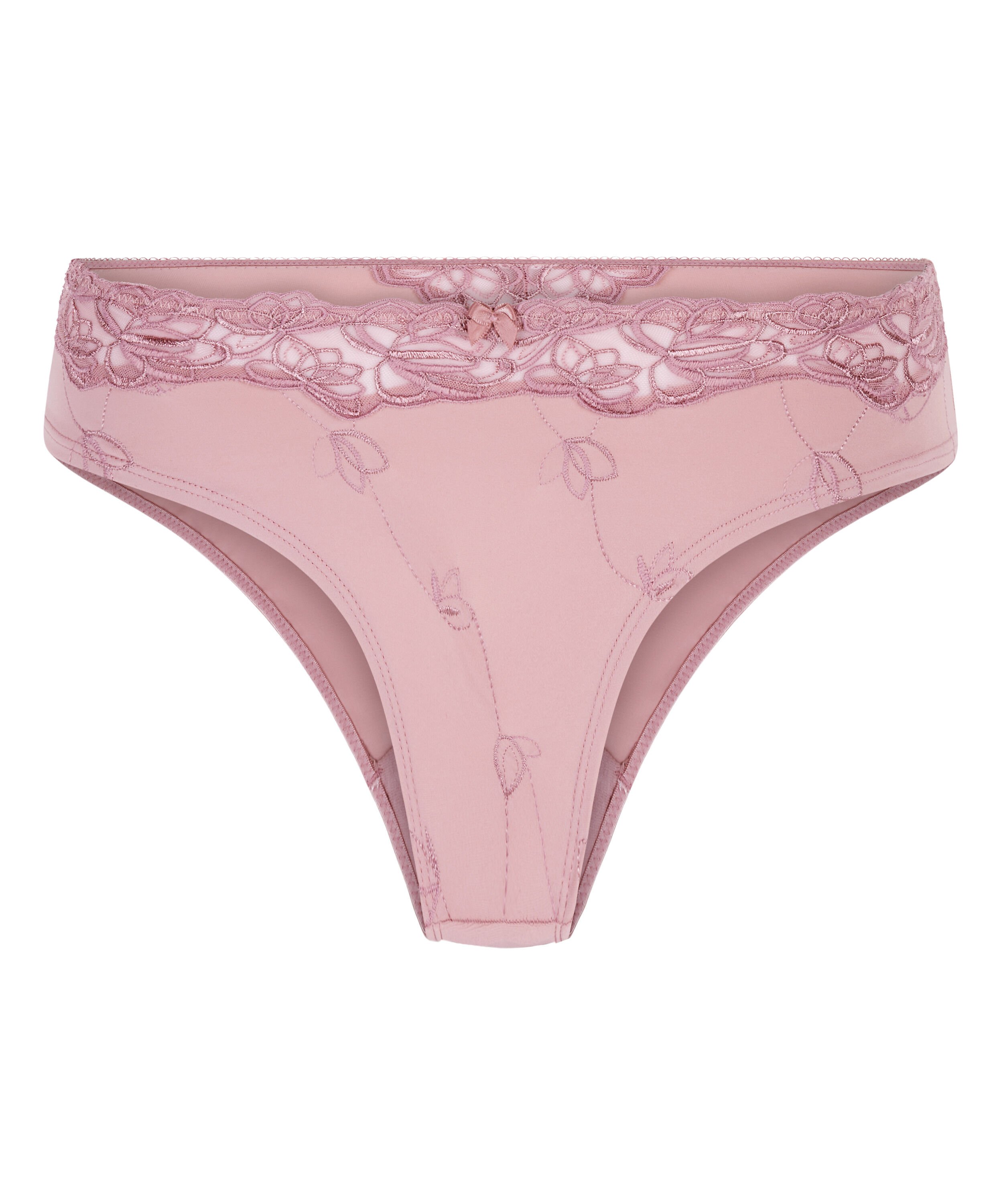 Slip br&eacute;silien Diva, Rose