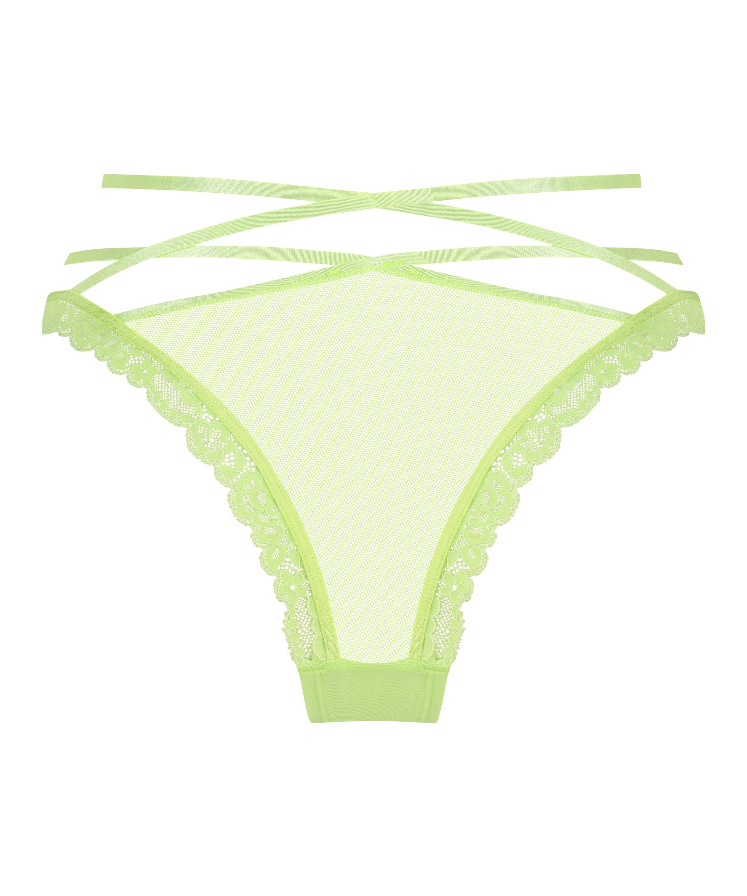 Slip brésilien Janine, Vert, main